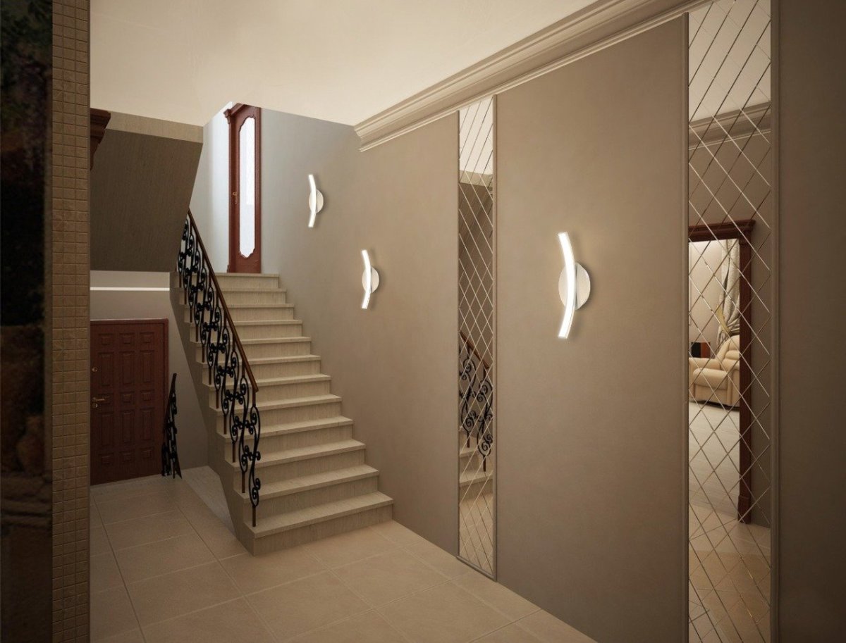 Освещение в прихожей