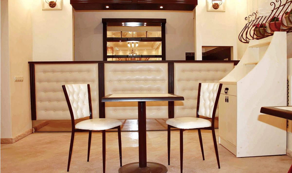 Барная стойка в кофейне проект