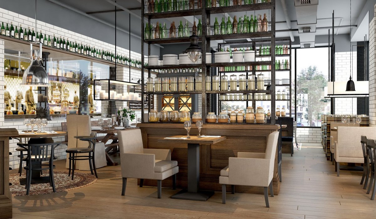 Современная мебель для ресторанов