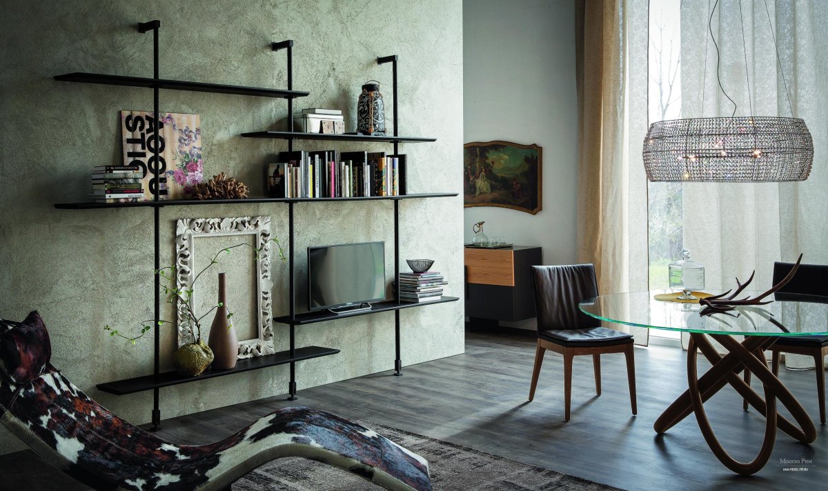 Стеллаж лофт 600 Ясмунд, ЛДСП