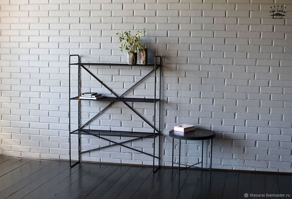 Этажерка лофт Герда