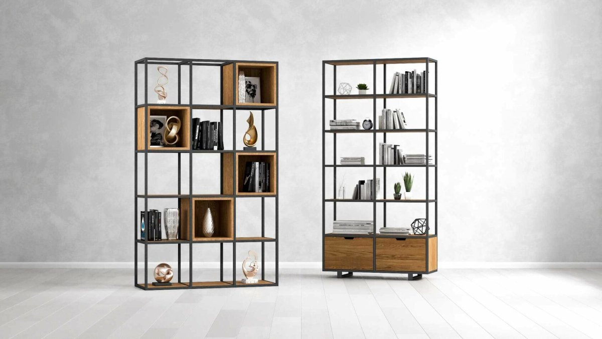 Стеллаж лестница лофт