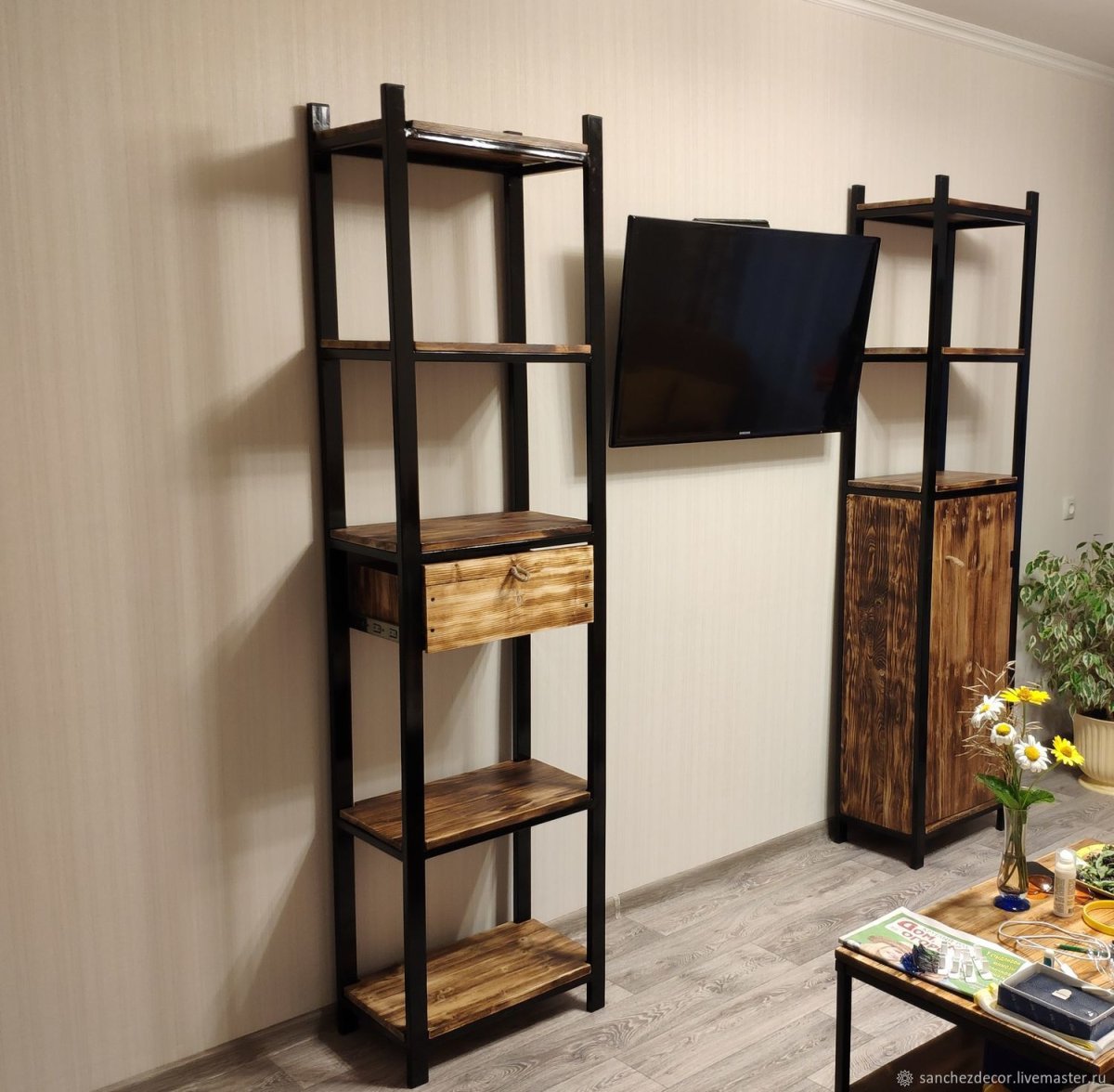 Стеллажи Stahler Loft