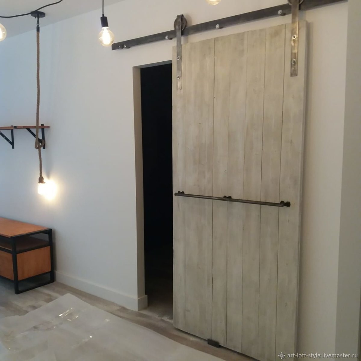 Амбарная дверь Loft модель 3