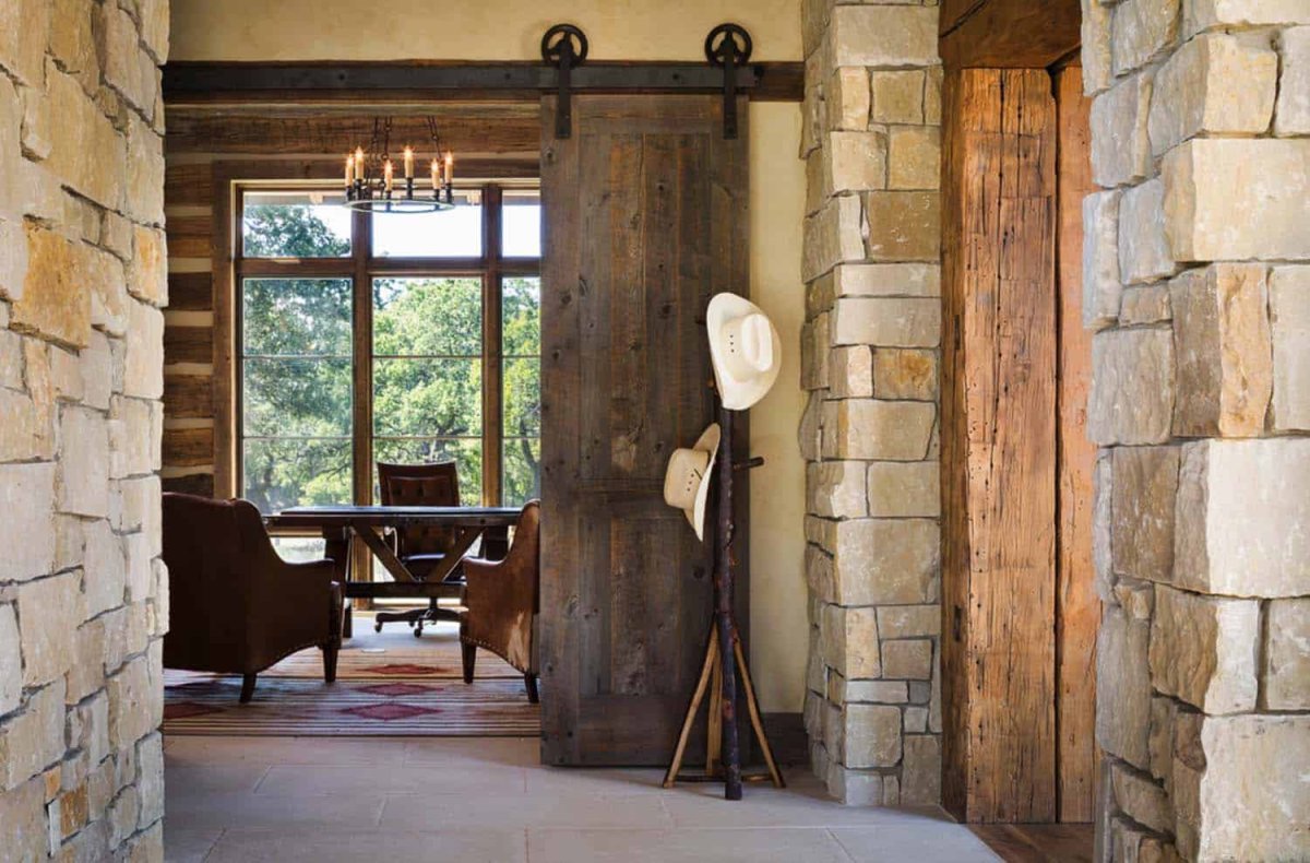 Амбарная дверь лофт