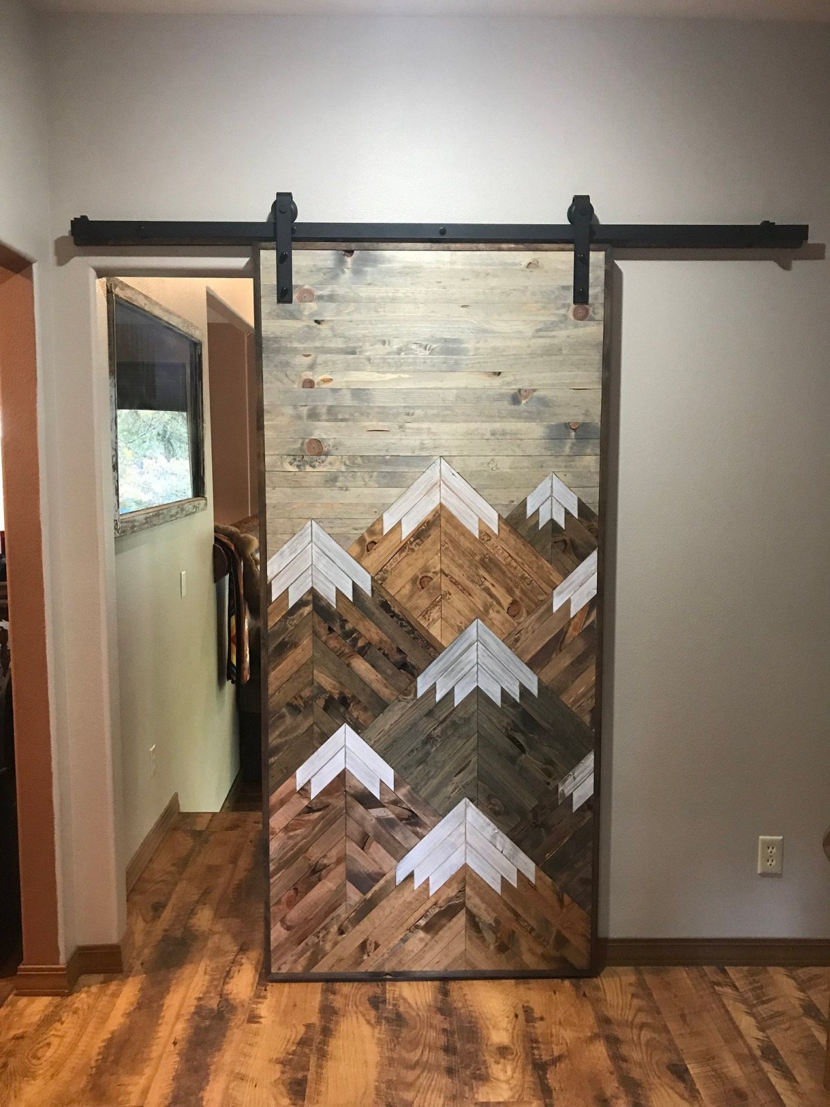 Амбарная дверь Loft модель 2