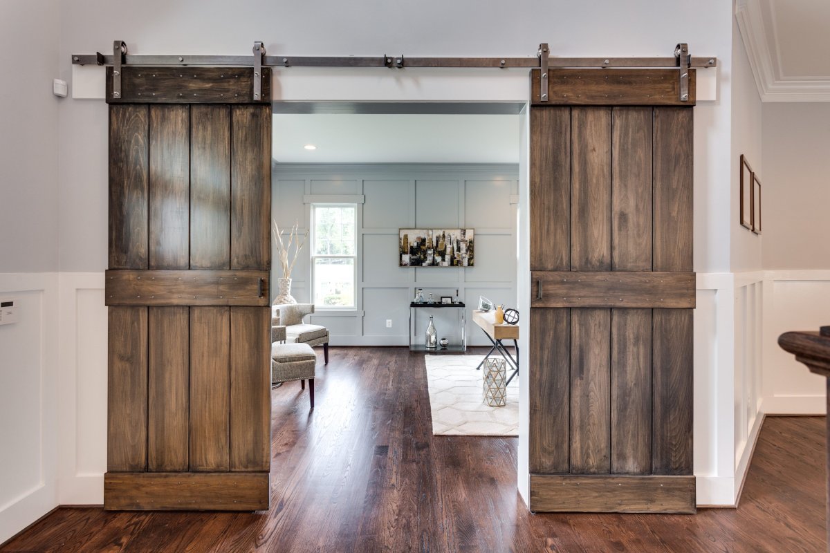 Дверь амбарная лофт Леруа Мерлен