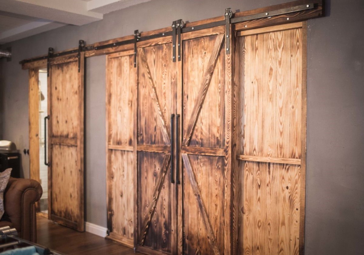 Амбарные двери лофт лофт