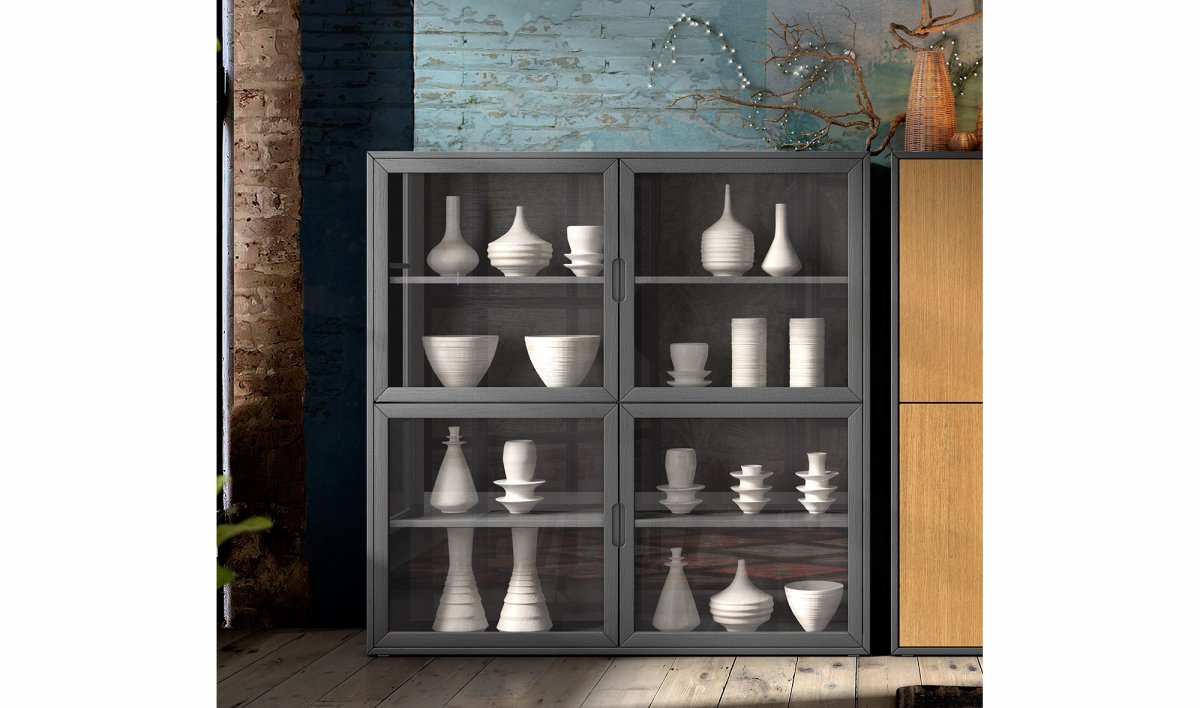Шкаф-витрина Loft b420