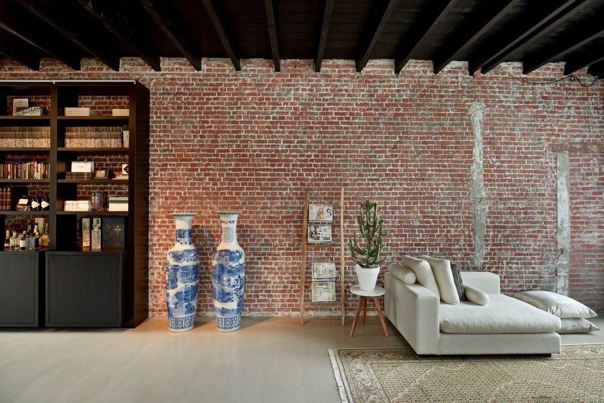 Фотозоны в кафе в стиле лофт