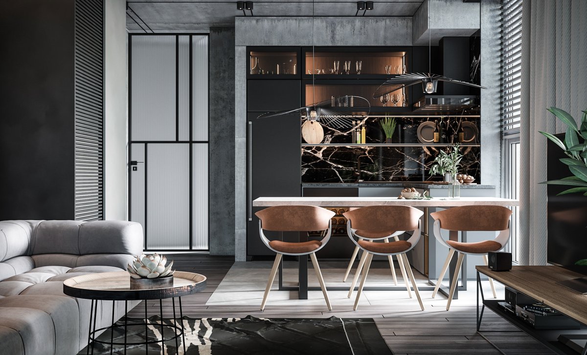 Стильный интерьер магазина