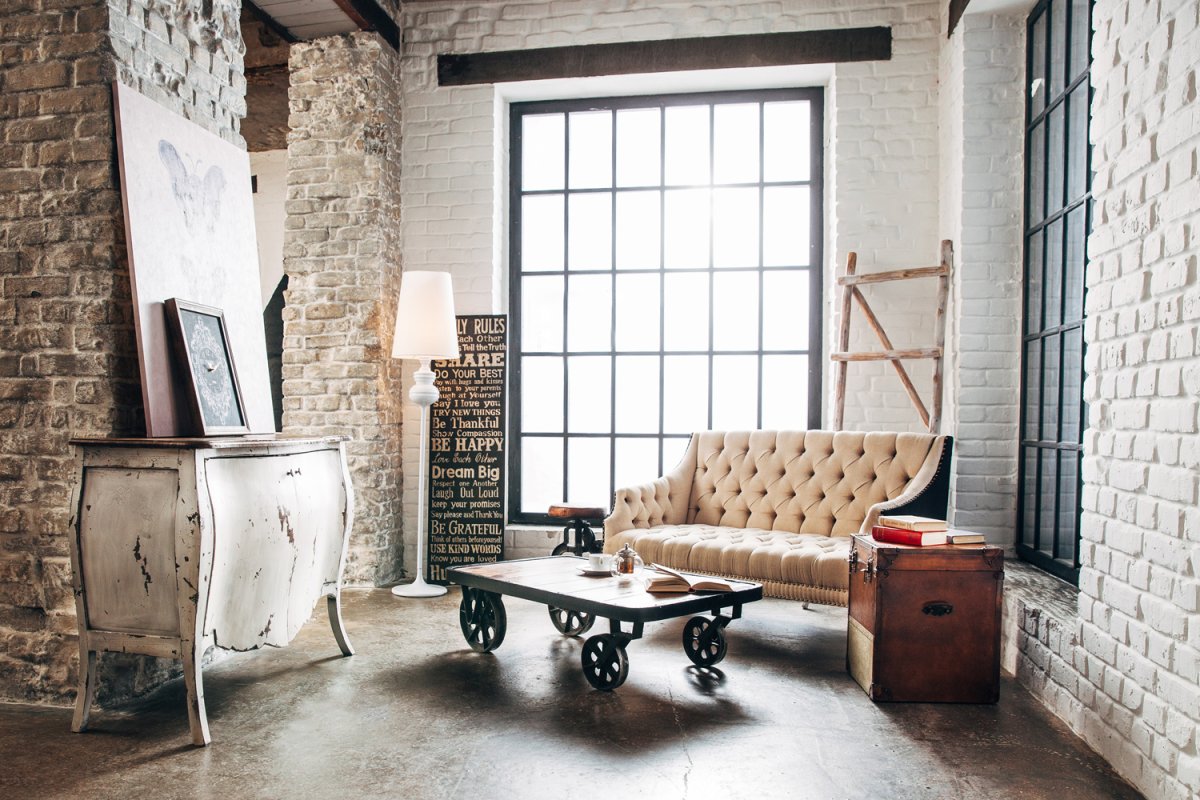 Бутик в стиле лофт
