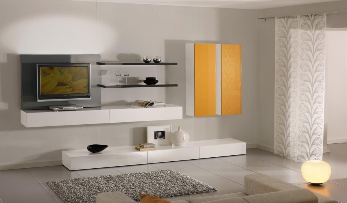 Гостиная в стиле Хай тек