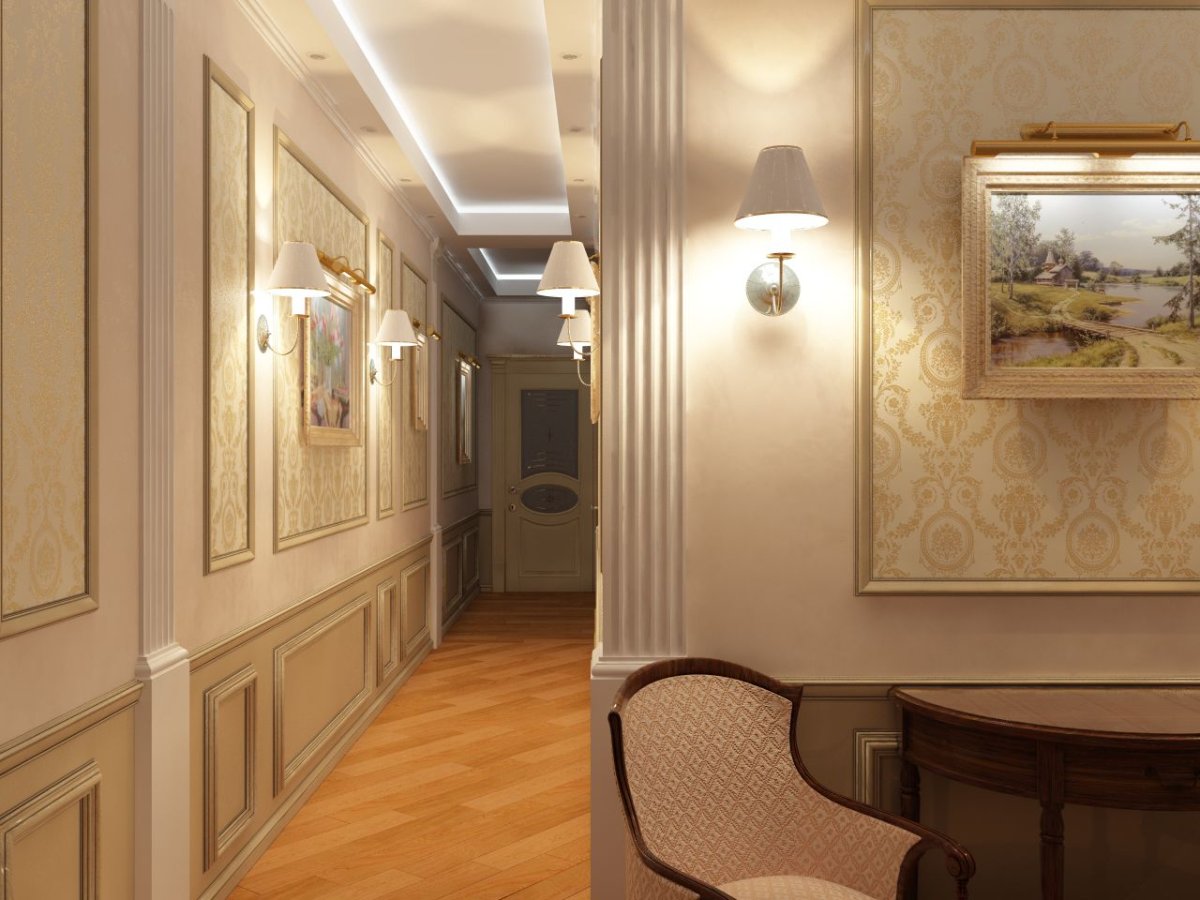 Интерьер коридора в квартире