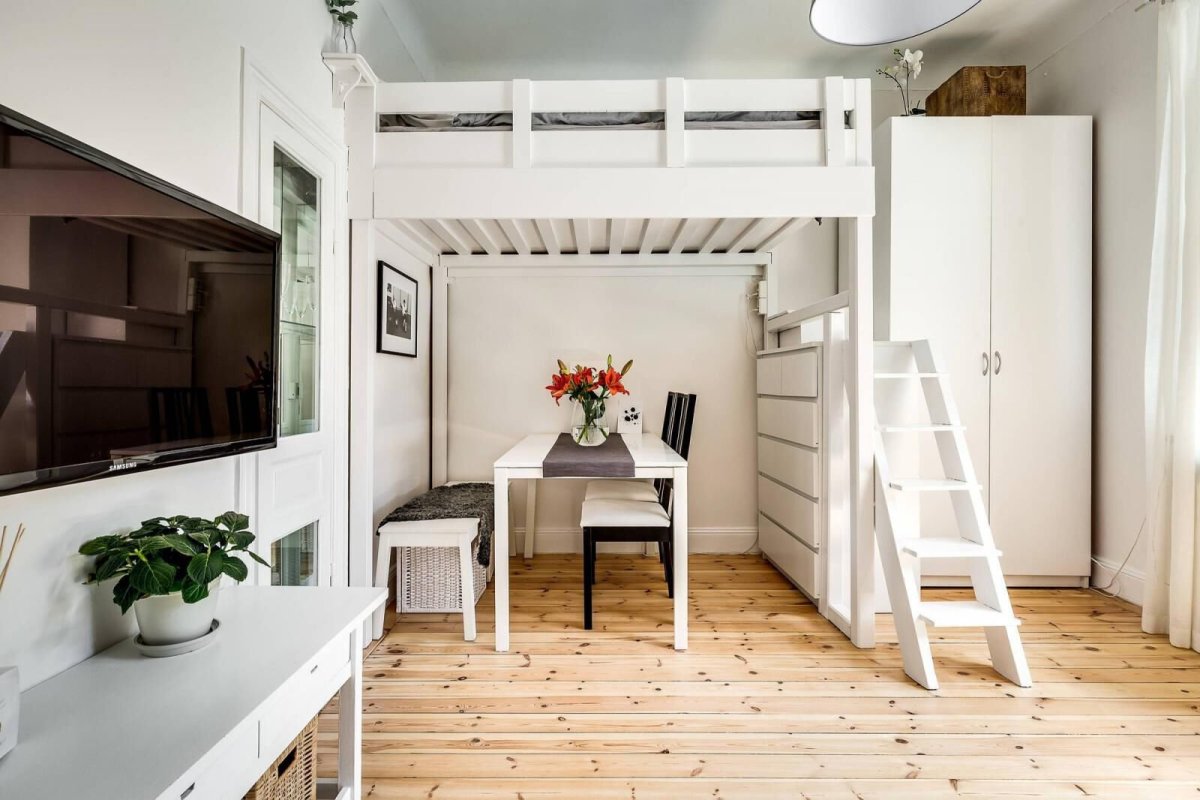 Спальня на антресоли