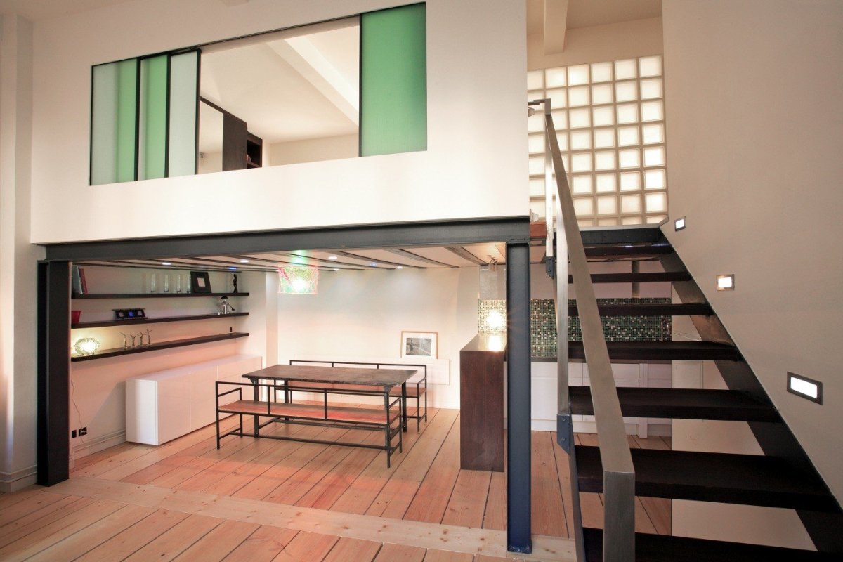 Антресольный второй ярус кровать чердак