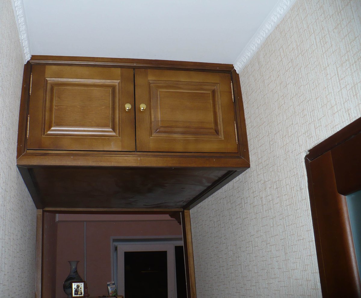 Дверь раздвижная ПВХ антресольная ш60-84хв50