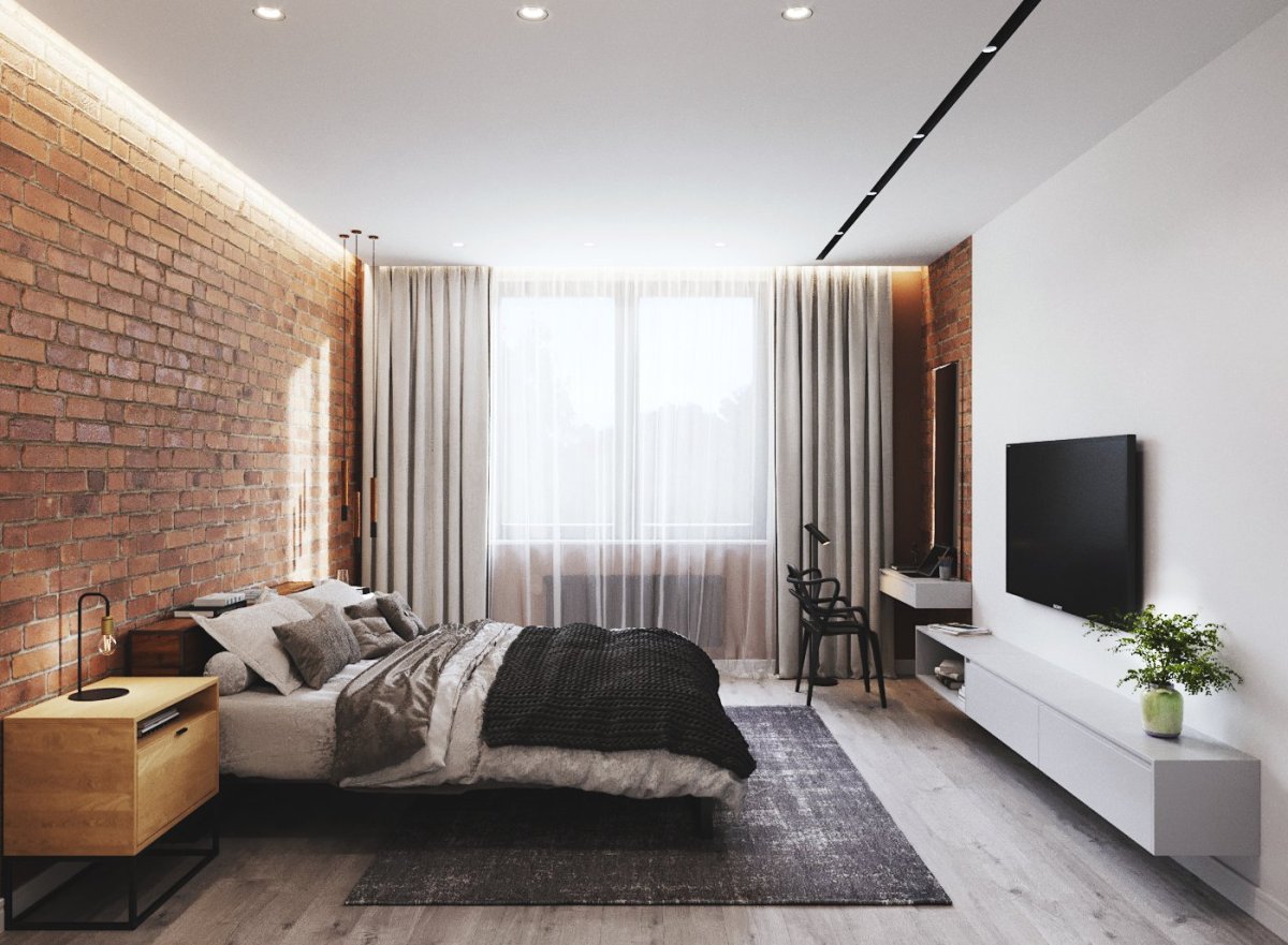 Уютный лофт в интерьере