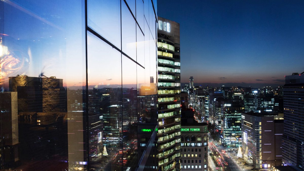 Гостиная в Южной Корее