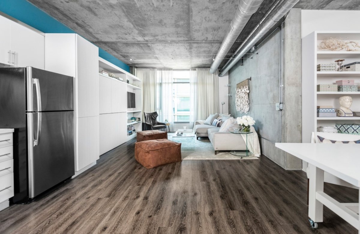 Светлый лофт в квартире