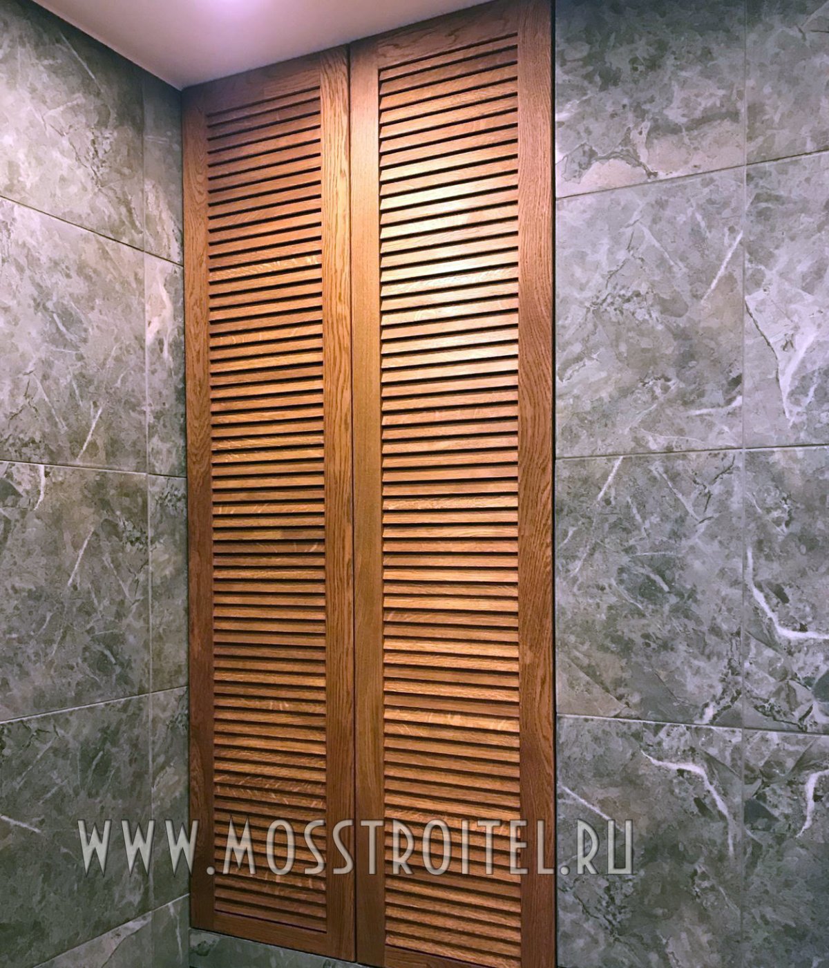 Жалюзийные двери 1205 на 500