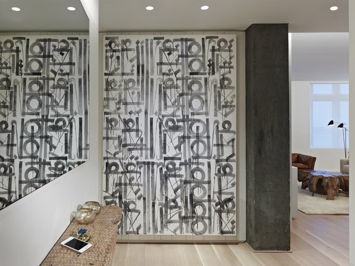 Стены в стиле лофт