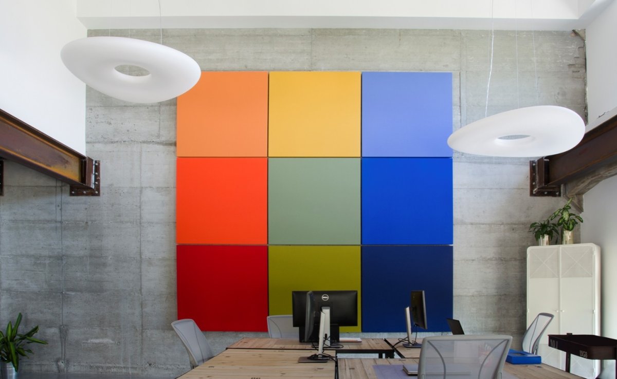 Звукопоглощающие стеновые панели