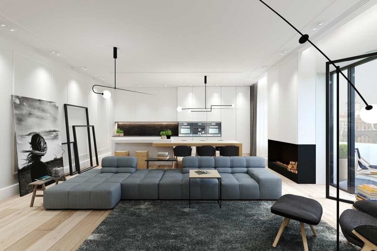 Гостиная в стиле Минимализм