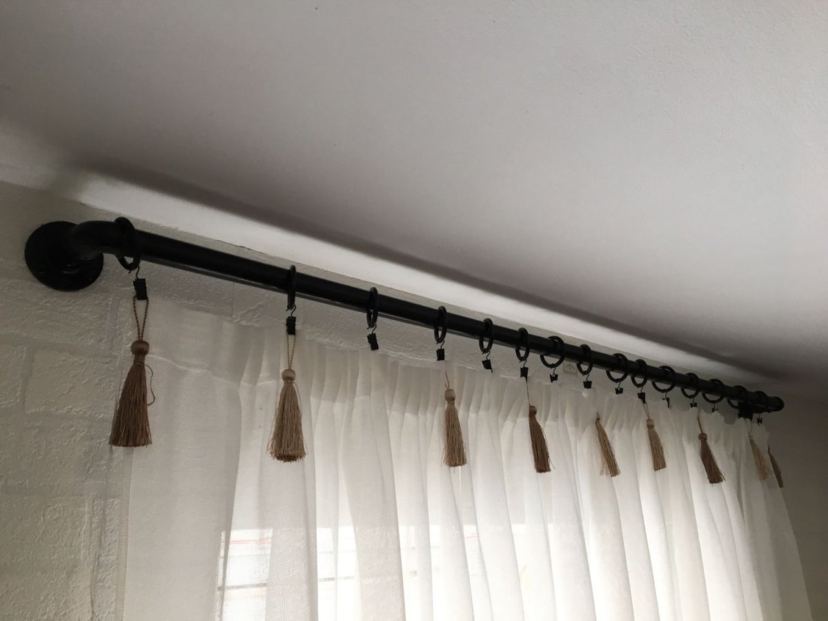 Карниз для штор лофт