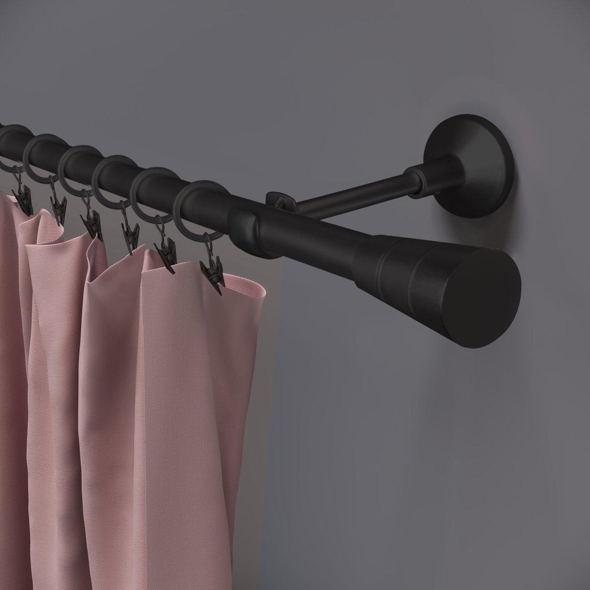 Карниз для штор лофт