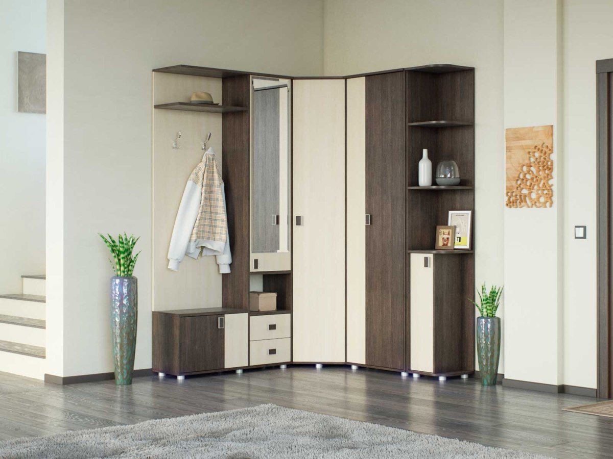 Прихожая Алена модульная ромарти