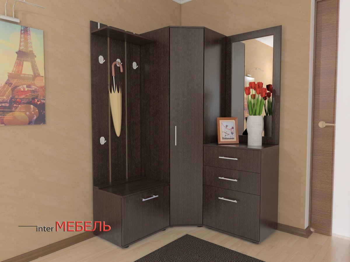 Прихожая Ника венге/дуб белфорд