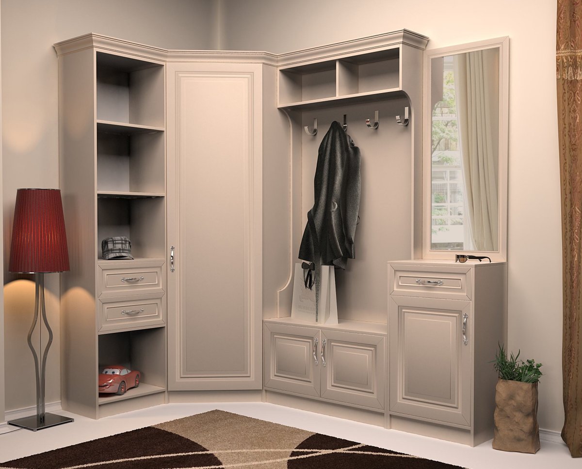 Прихожая угловая