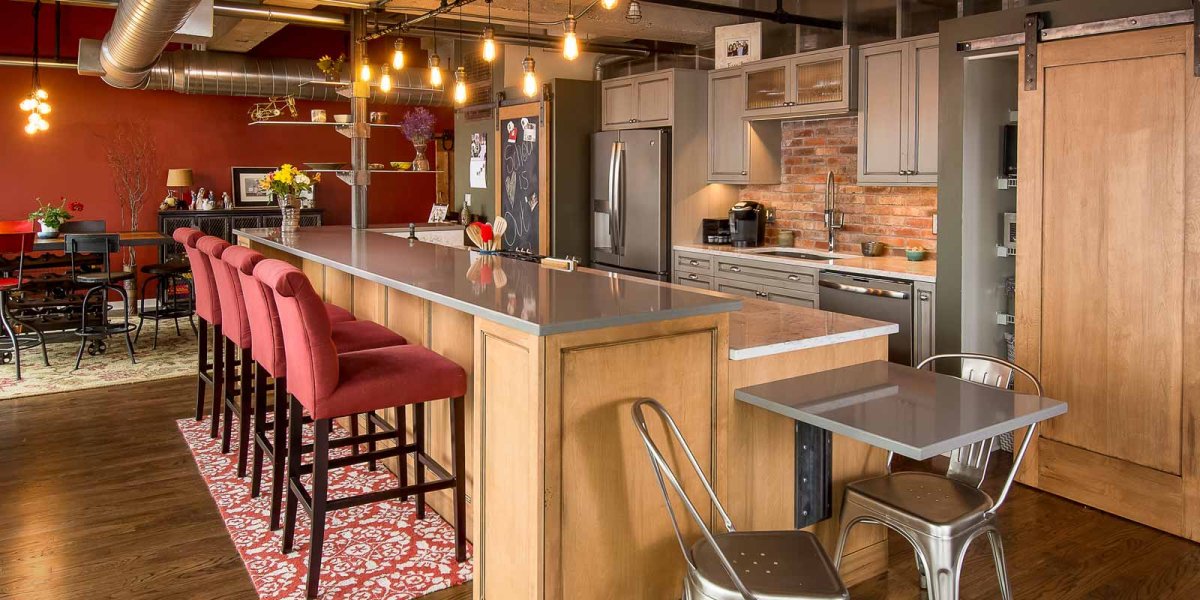 Барная стойка Loft кафе