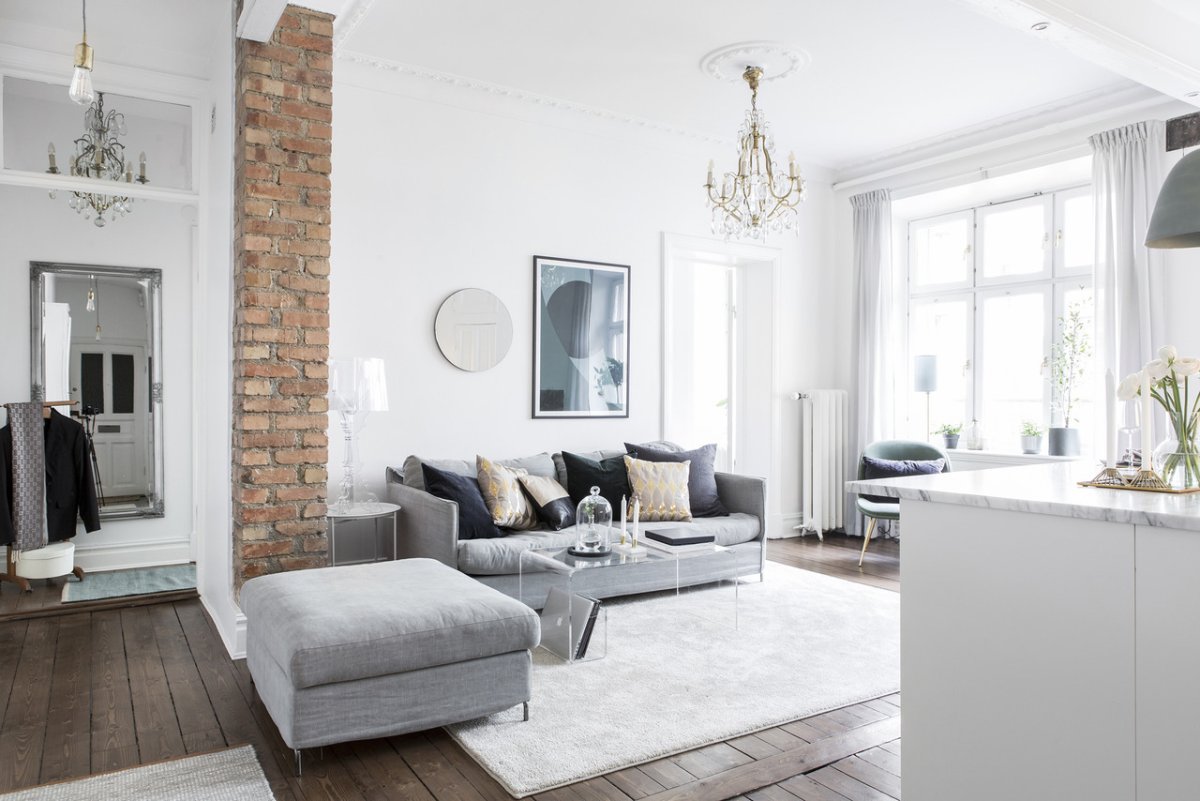 Столовая в стиле лофт