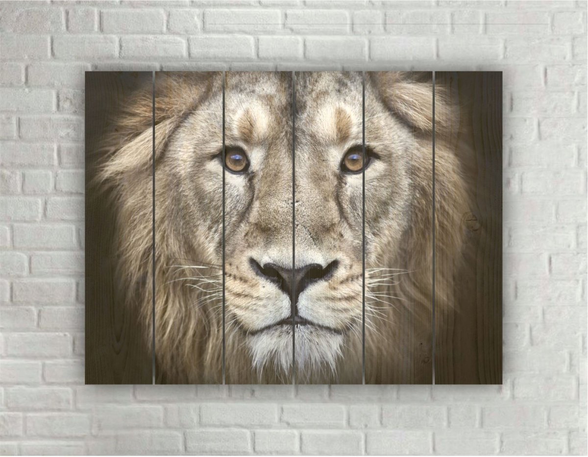 Панно из дощечек на стену