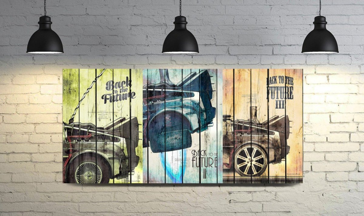 Постер черно-белый в стиле лофт