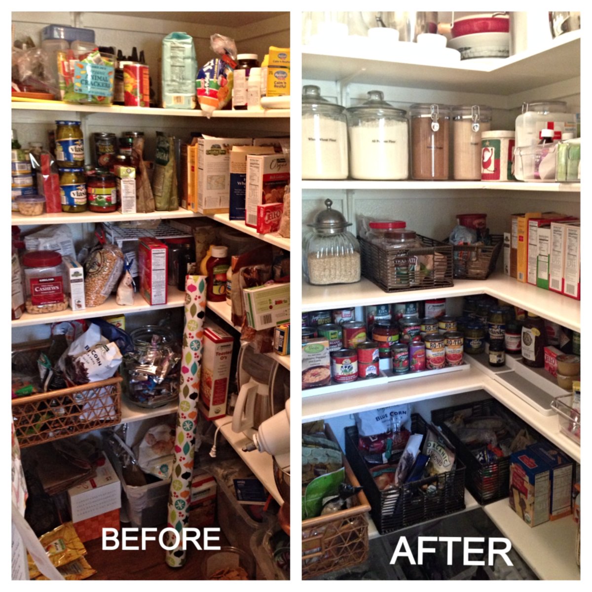 Организация хранения бытовых вещей