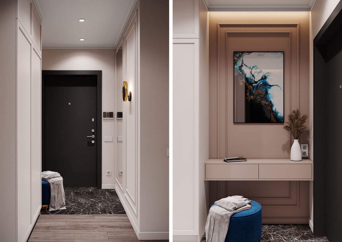 Идеальная прихожая для маленькой квартиры