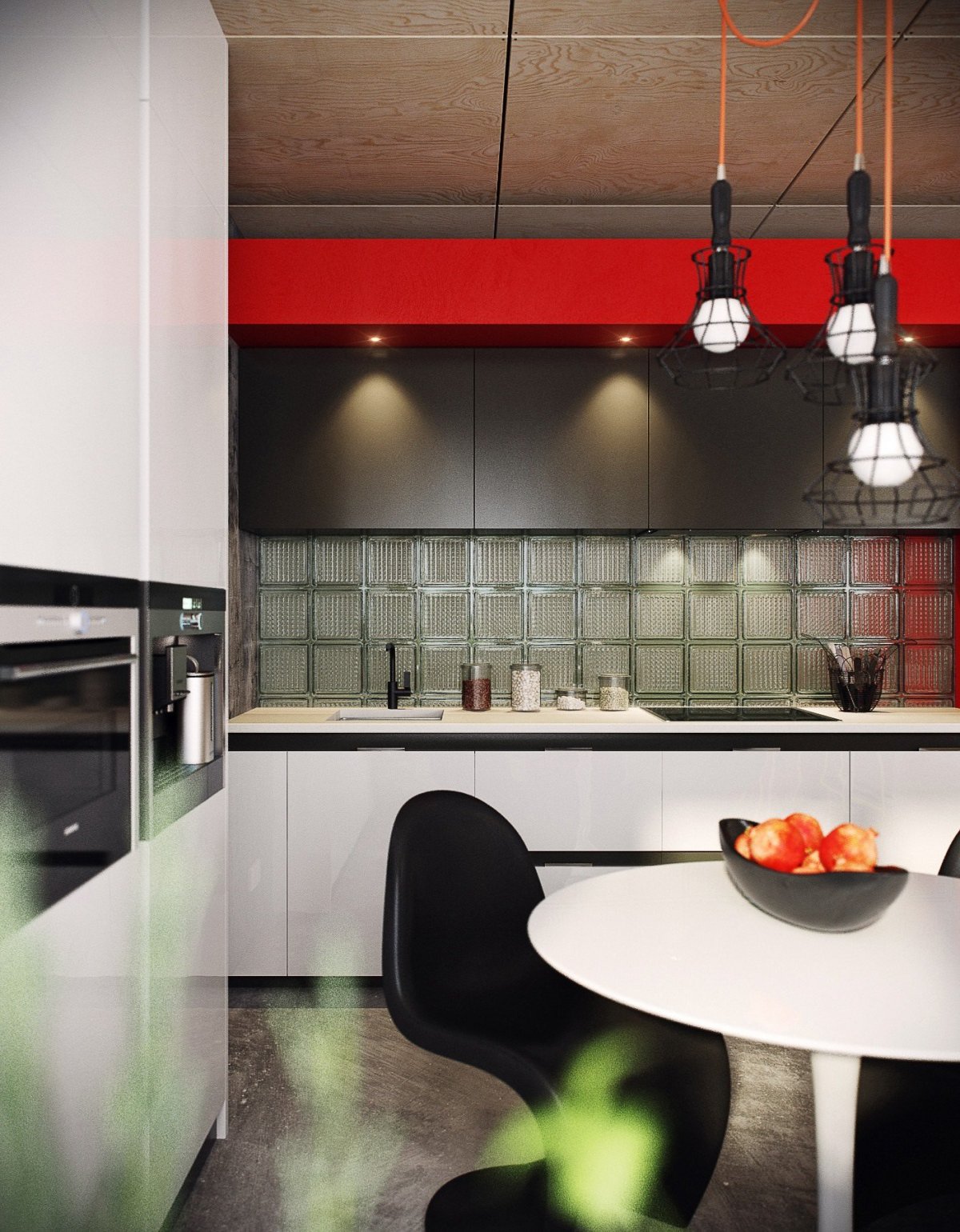 Кухня икеа в стиле лофт