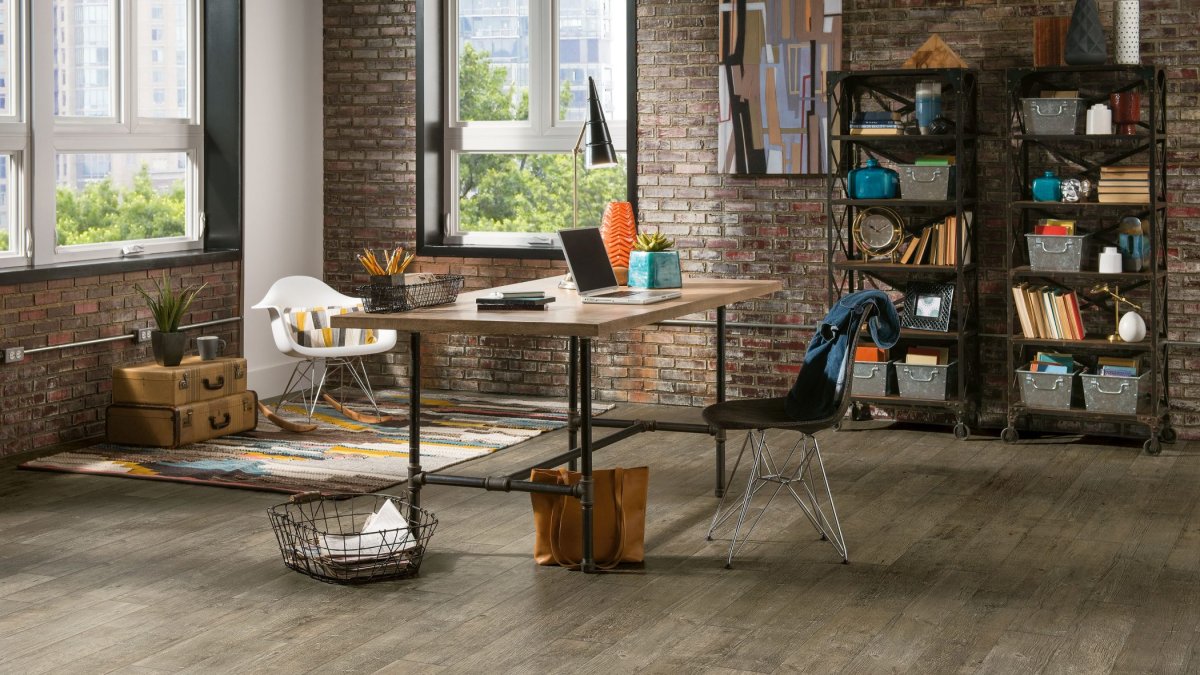 Линолеум в стиле лофт