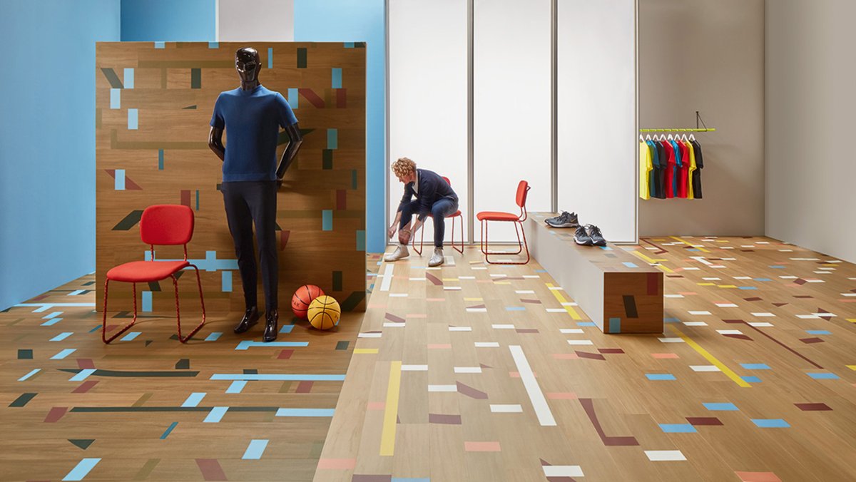 Линолеум в учебном пространстве