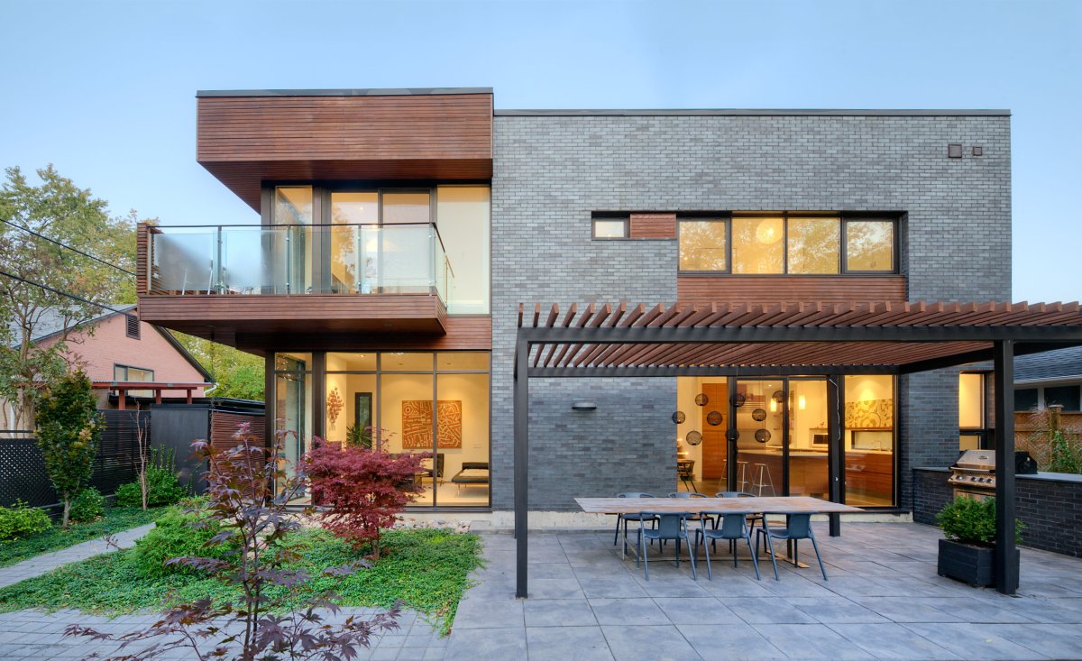 Дом в стиле лофт