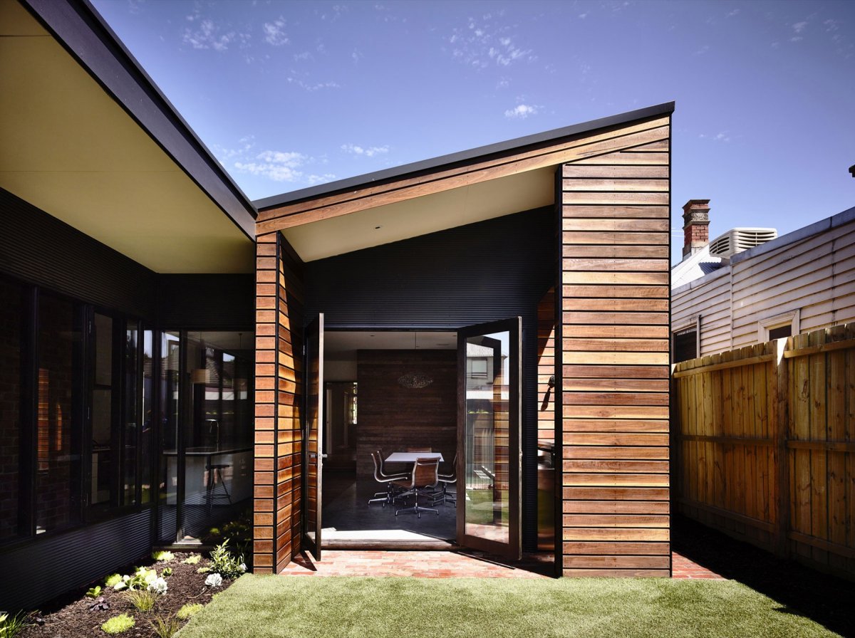 Дом лофт двухэтажный экстерьер