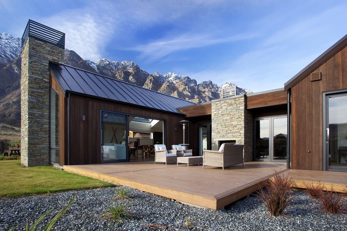 Необычные фасады из кирпича