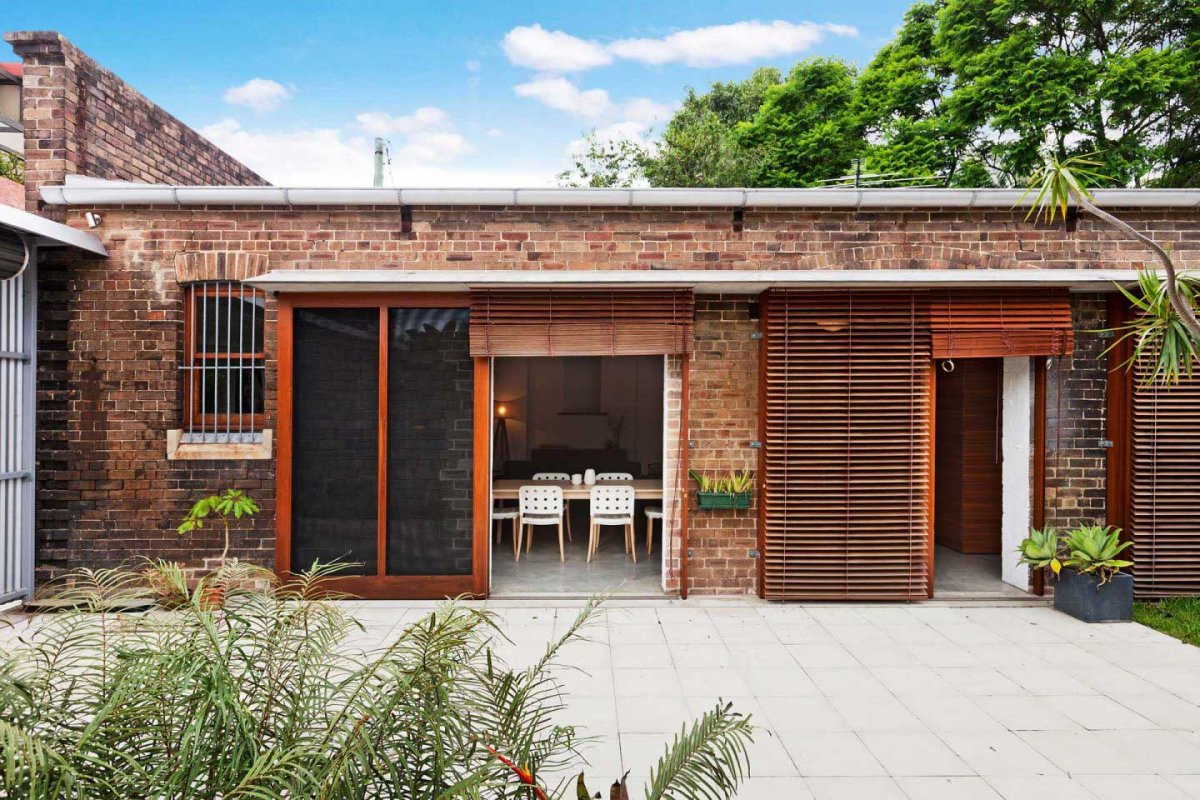 Отделка фасада в стиле лофт