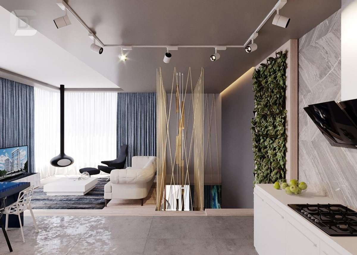 Светильники лофт в интерьере прихожей