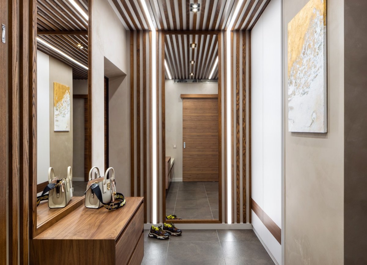 Прихожая в стиле Контемпорари