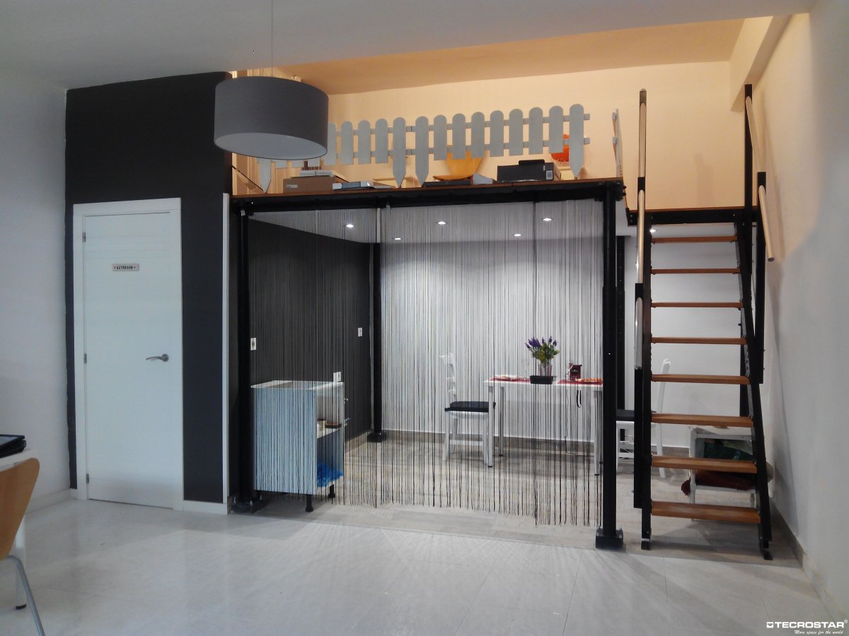 Интерьер двухуровневой квартиры