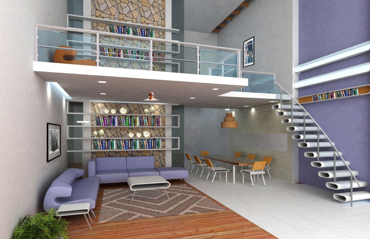 Кровать второй ярус стиль лофт